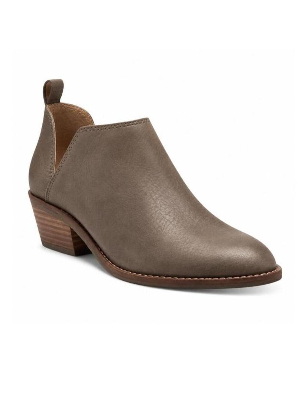 Lucky Brand Faythe Ankle boots #luckybrand #taupe #ankleboots #brown #luckybrand